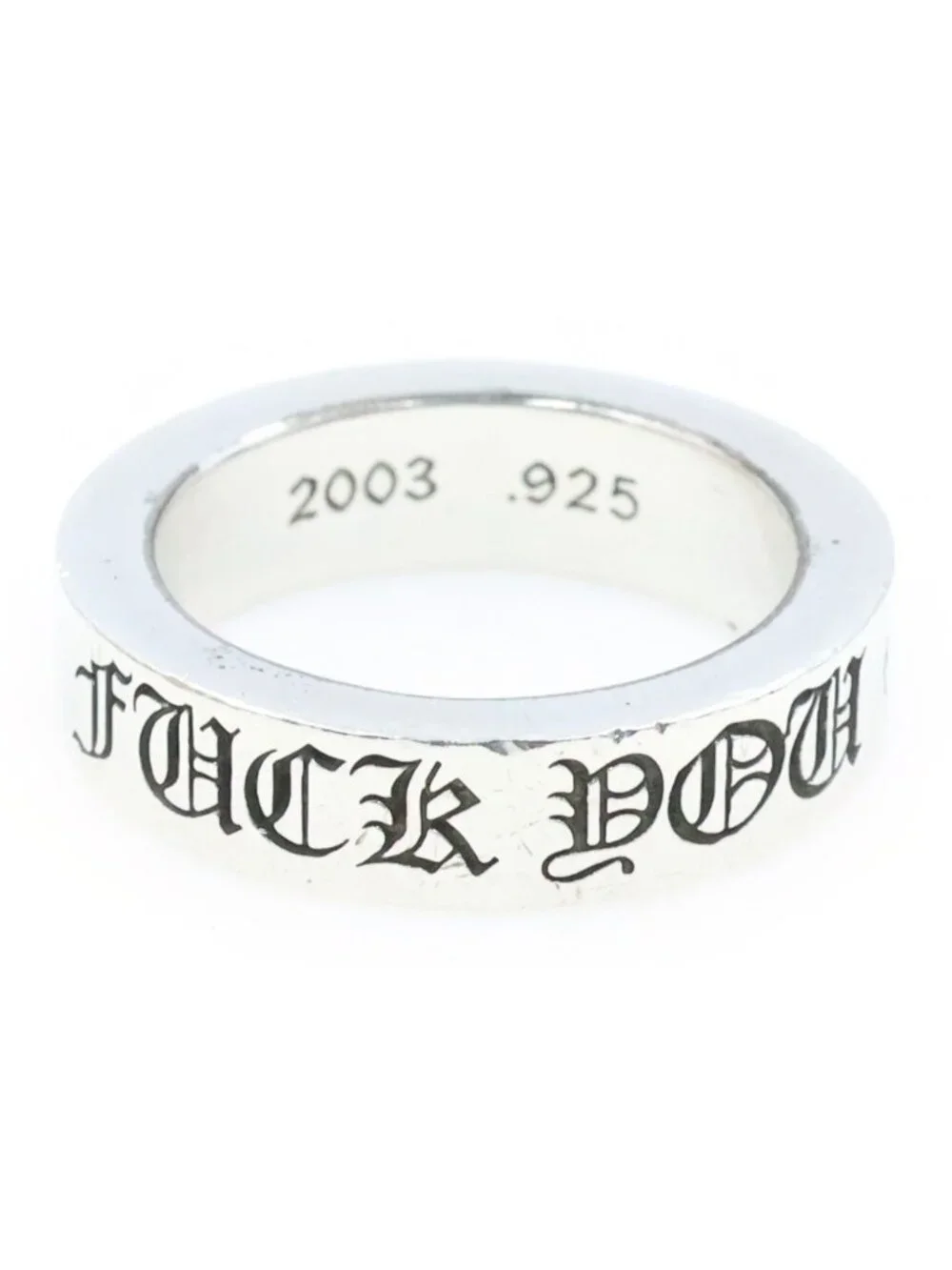 Chrome Hearts Spacer You Ring You Silver